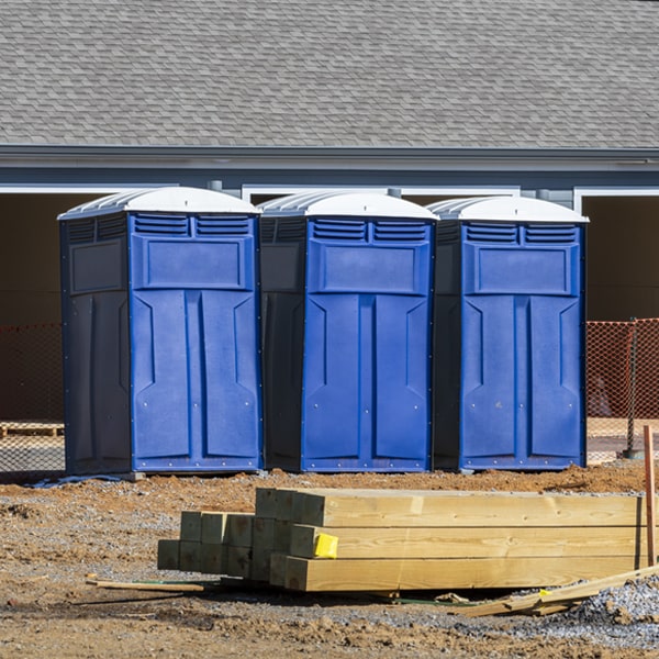 are there any restrictions on where i can place the portable restrooms during my rental period in Grafton Wisconsin